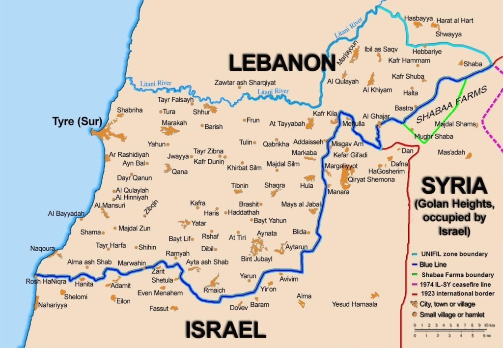 Confini marittimi tra Israele e Libano: nuovo disegno di legge israeliano