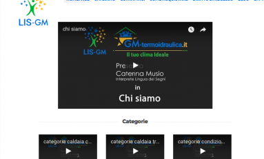 Lis-Gm.it: il primo sito e-commerce interamente tradotto nella lingua dei segni