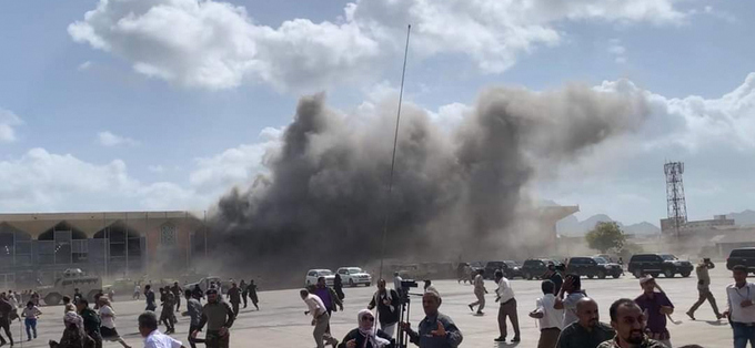 Yemen: attacco terroristico all’aeroporto di Aden