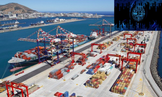 Ciberataque interrumpe operaciones portuarias en Sudáfrica