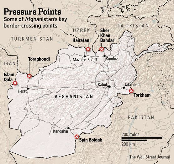 Afghanistan: la frontiera con l’Iran è in mano ai Talebani