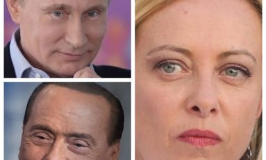 Tra Berlusconi e Meloni...il "dolcissimo" Putin