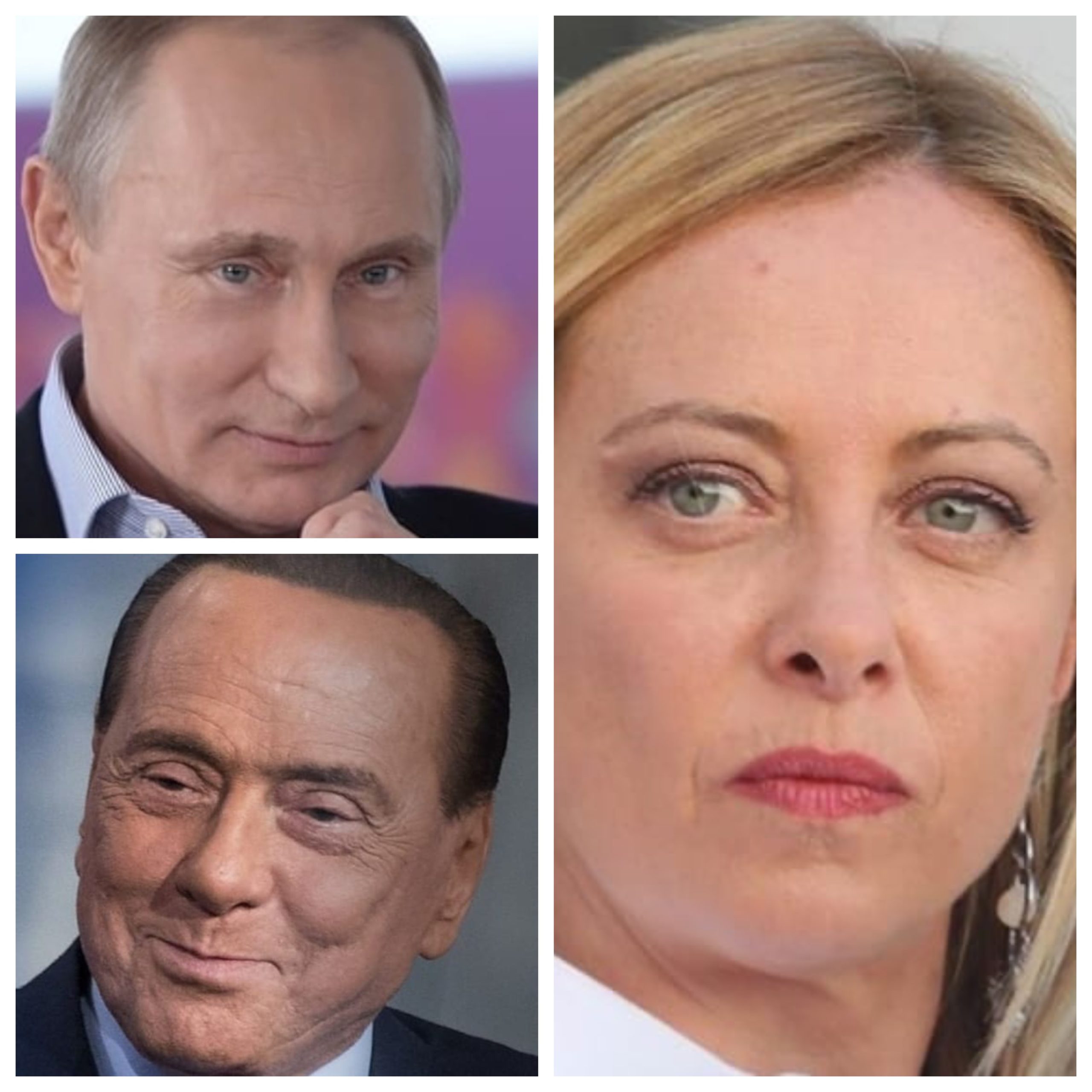 Tra Berlusconi e Meloni…il “dolcissimo” Putin