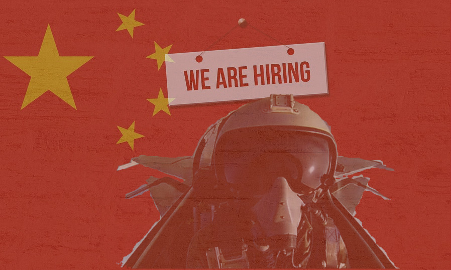 China: “Hiring Western Top Gun”