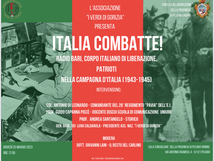 ‘Italia combatte’: l’evento dell’Associazione “I Verdi di Gorizia”